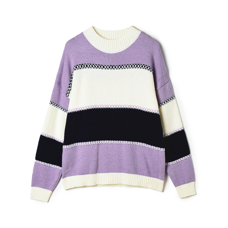 外穿上衣舒适微弹毛衣