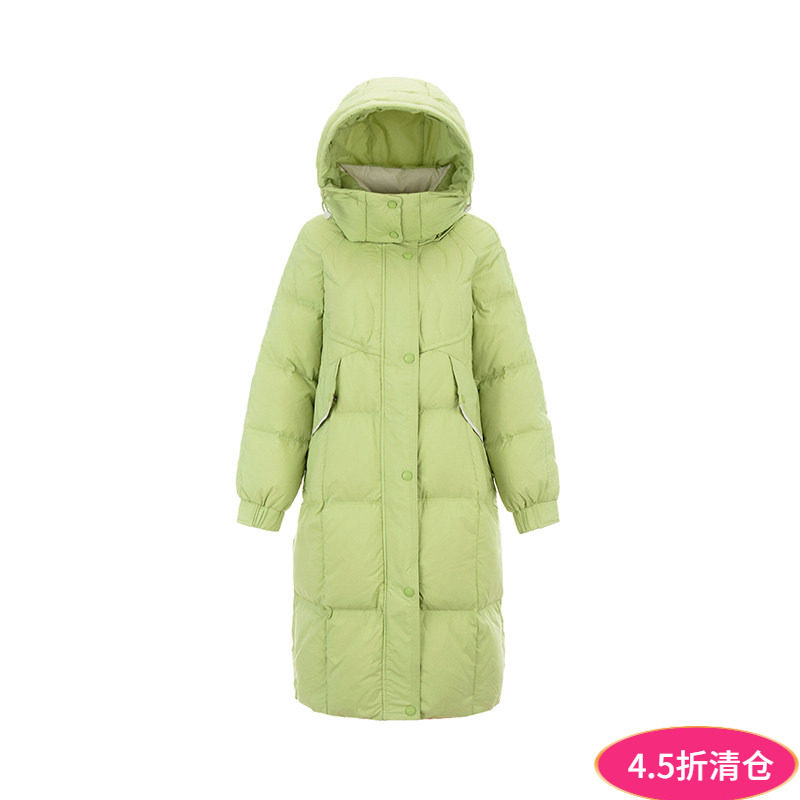 奥莱专柜品牌撤柜正品 GF冬装新款 宽松舒适轻盈感白鸭绒羽绒服女