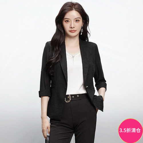 气质通勤高智感西装外套