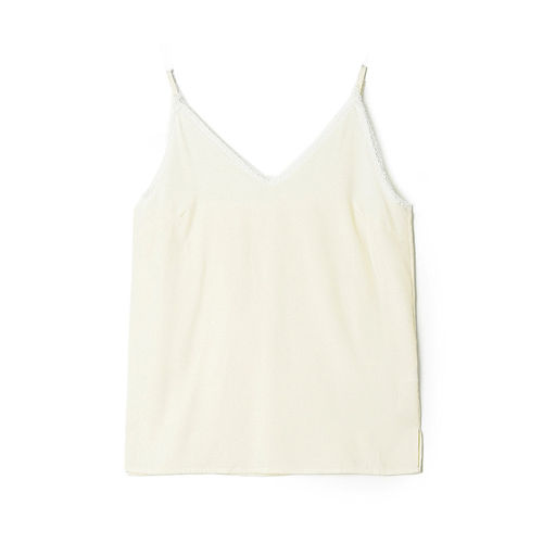 上衣拼蕾丝百搭背心吊带