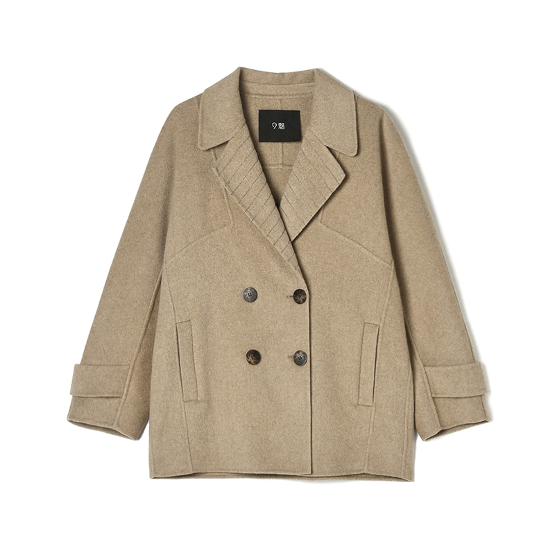 职业羊毛毛呢中长款长袖