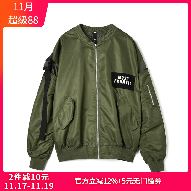 设计感长袖上衣含棉舒适外套