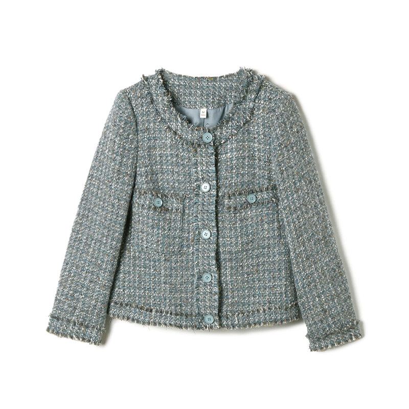 奥莱专柜撤柜正品汉货精品HH冬装新款名媛风含羊毛毛呢外套大衣女,女装/女士精品,毛呢外套,淘宝优惠券,粉丝福利购,淘宝优惠卷