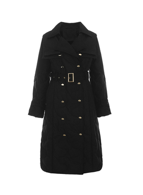 奥莱专柜正品 UH冬装2025新款 职业高级感加长款宽松保暖羽绒服女