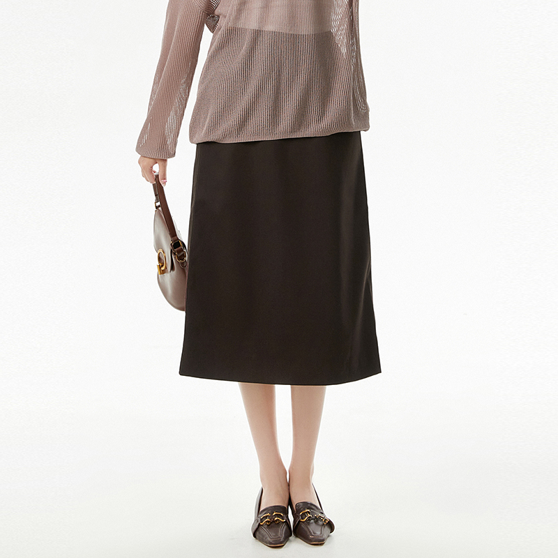 中长裙遮肉显瘦包臀半身裙