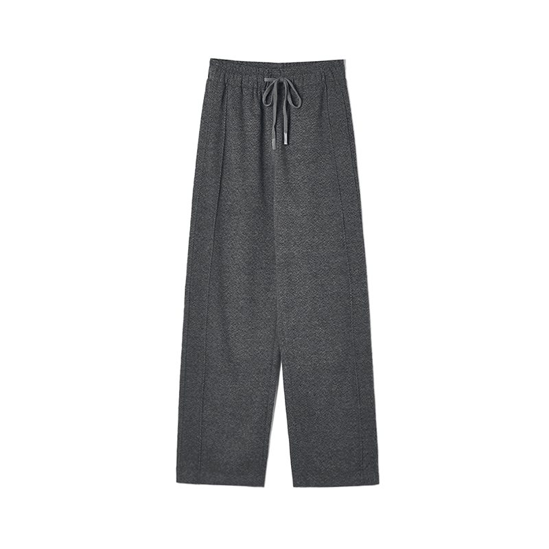 松紧腰长裤微弹舒适休闲裤