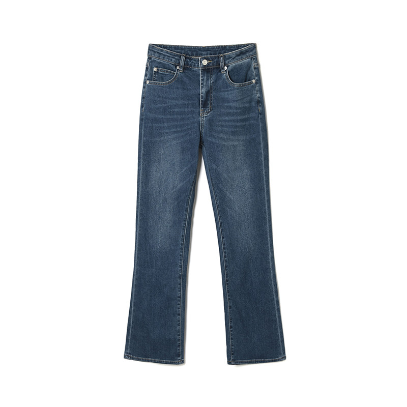 2025年秋装Outlets专柜 RU系列高腰微弹长裤遮肉显瘦修身牛仔裤女,女装/女士精品,牛仔裤,淘宝优惠券,粉丝福利购,淘宝优惠卷