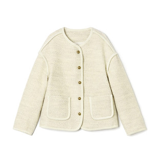 奥莱专柜正品 BY冬装2025新款 名媛气质高级感长袖毛呢外套大衣女