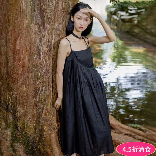 吊带裙甜美简约连衣裙
