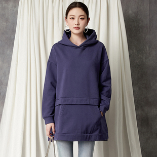 卫衣女 高端YC系列简约运动风棉质连帽长袖 2025年秋装 Outlets专柜