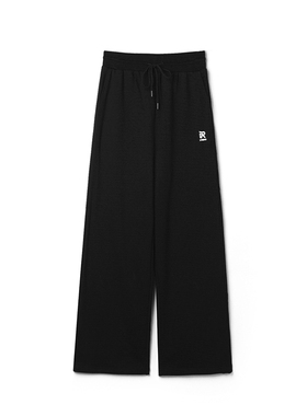 Outlets专柜撤柜正品 CV冬装2025新款松紧腰垂感长裤百搭休闲裤女