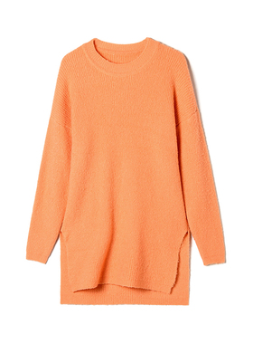 2025年冬Outlets正品 高端MO系列套头长袖纯色上衣舒适质感毛衣女