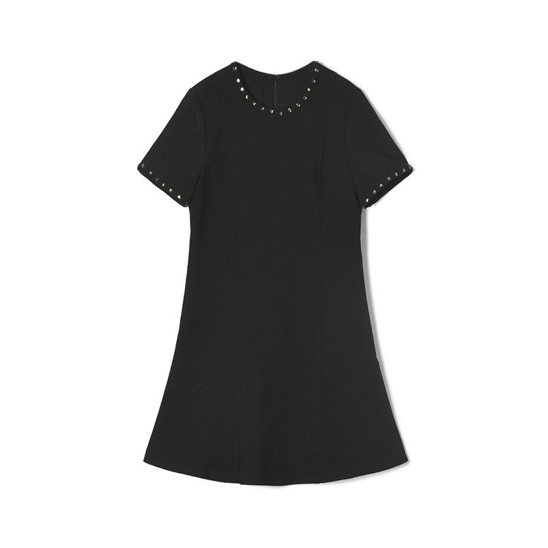 Outlets专柜撤柜正品 南油N系列春装新款职业女性气质短裙连衣裙