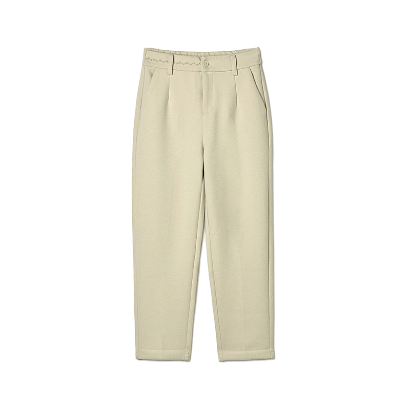 松紧腰九分裤百搭休闲裤