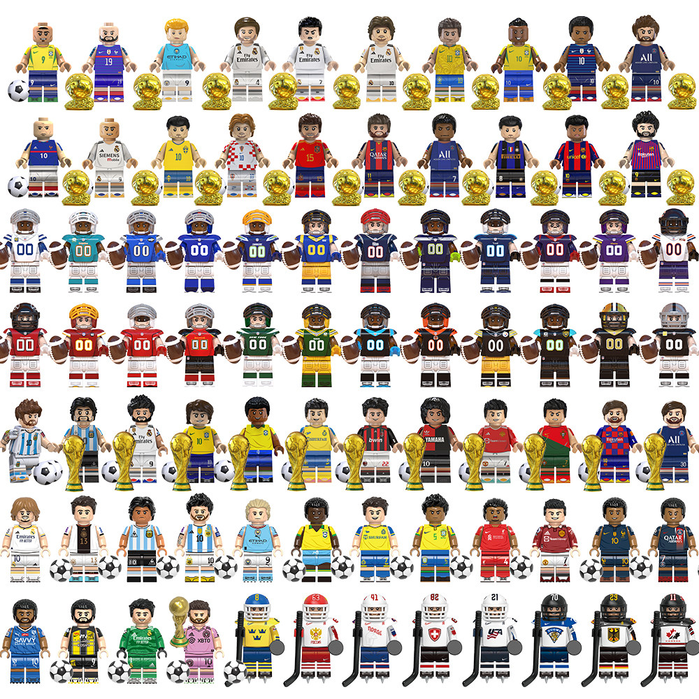 中国积木明星系列匹兹堡钢人队纽约巨人队拼插人仔第三方儿童玩具,玩具/童车/益智/积木/模型,普通塑料积木,淘宝优惠券,粉丝福利购,淘宝优惠卷