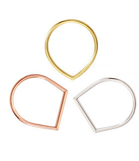 韩国韩版s925纯银戒指几何个性创意指环 纯银戒指厂家直销