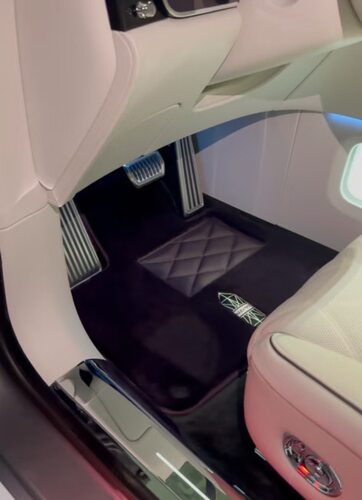 纯羊毛汽车脚垫尊界S800享界S9TS7智界R7 6M8问界9M7专用地毯羊绒