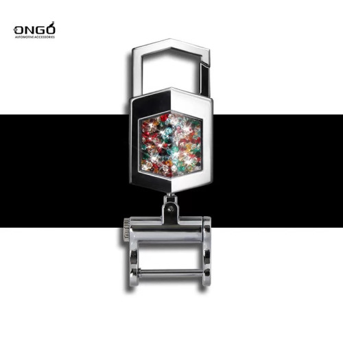 ONGO形动适用于汽车钥匙扣奔驰保时捷路虎玛莎奥迪创意车钥匙挂件