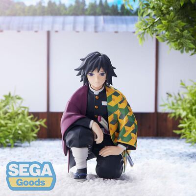 日版现货 SEGA 鬼灭之刃无限城篇富冈义勇水柱 柱合会议景品手办
