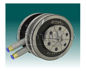 出售台湾松和JA4-60前置式精密膜片回转夹头气动薄膜卡盘全国包邮