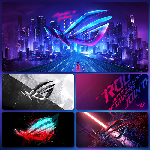 败家之眼鼠标垫超大号高颜值ROG玩家国度电竞游戏笔记本电脑桌垫