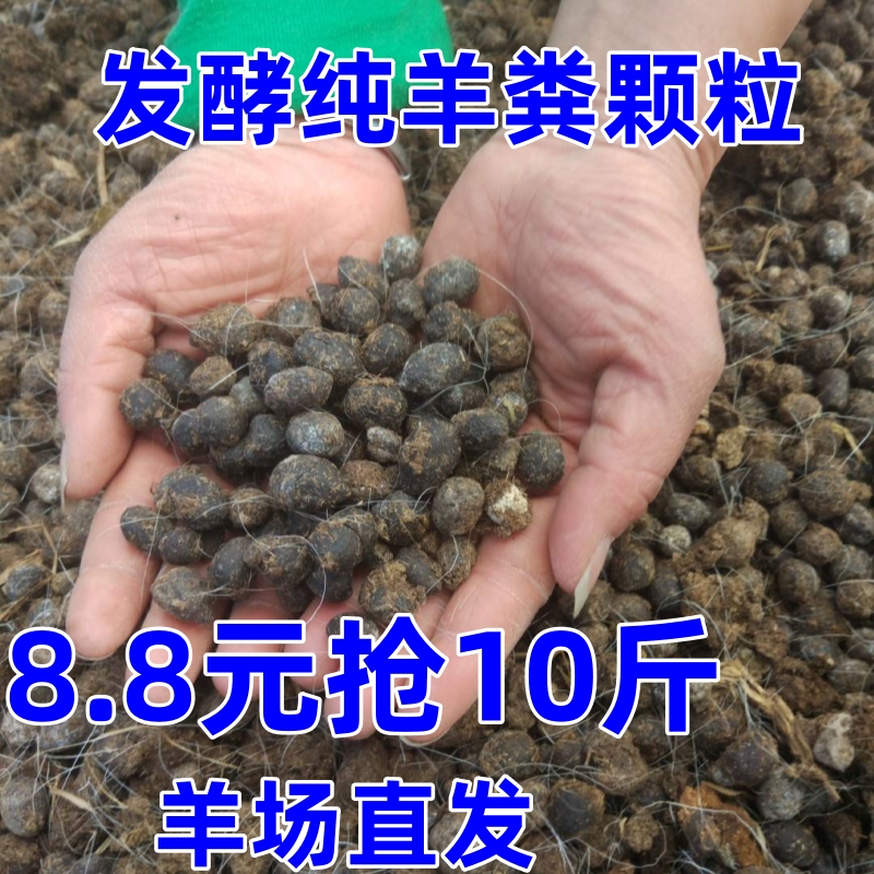 发酵羊粪有机肥有机肥料