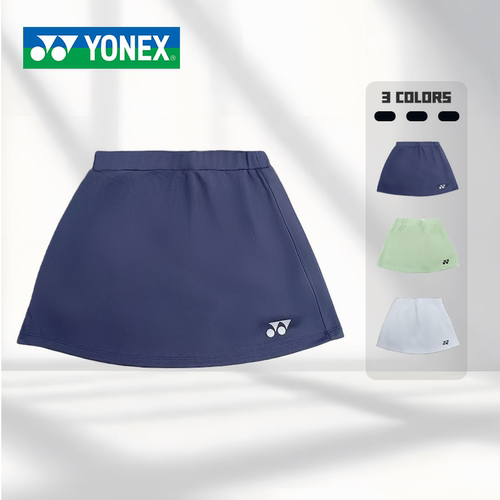 YONEX/尤尼克斯速干透气比赛训练运动短裙yy羽毛球短裙A字裙-2846