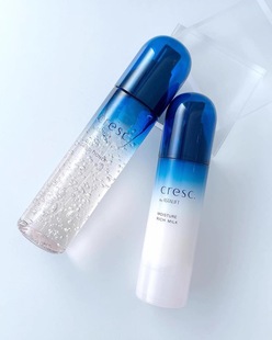 化妆水120ml乳液55g 敏感肌用温和保湿 日本艾诗缇 Cresc新品