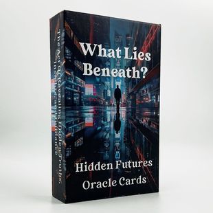 12X7cm Hidden Futures Oracle Cards隐藏未来神谕卡