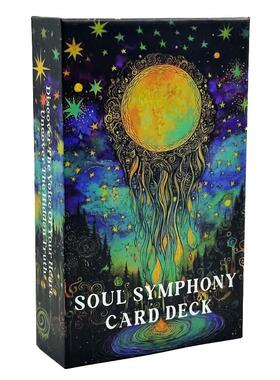 12x7cm Soul Symphony Oracle card game灵魂交响乐神谕卡