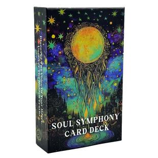 12x7cm Soul Symphony Oracle card game灵魂交响乐神谕卡