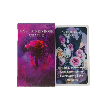 神秘红玫瑰神谕卡卡牌桌游