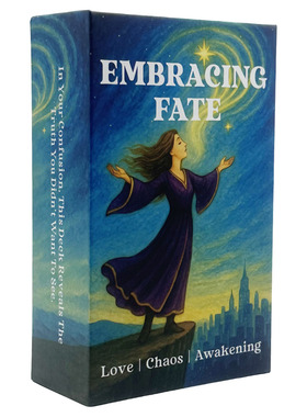 12X7cm Embracing fate cards拥抱命运神谕爱觉醒混乱英文卡牌