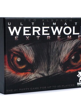 One Night Ultimate Werewolf 一夜极限终极狼人英文卡牌游戏