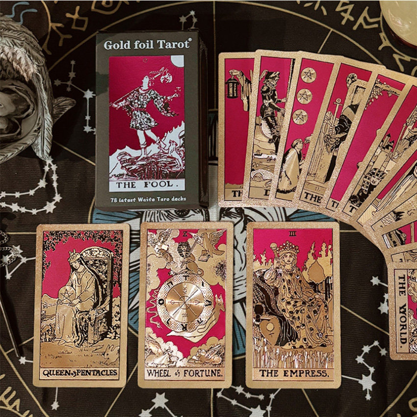 塔罗牌初学者tarot英文卡牌游戏