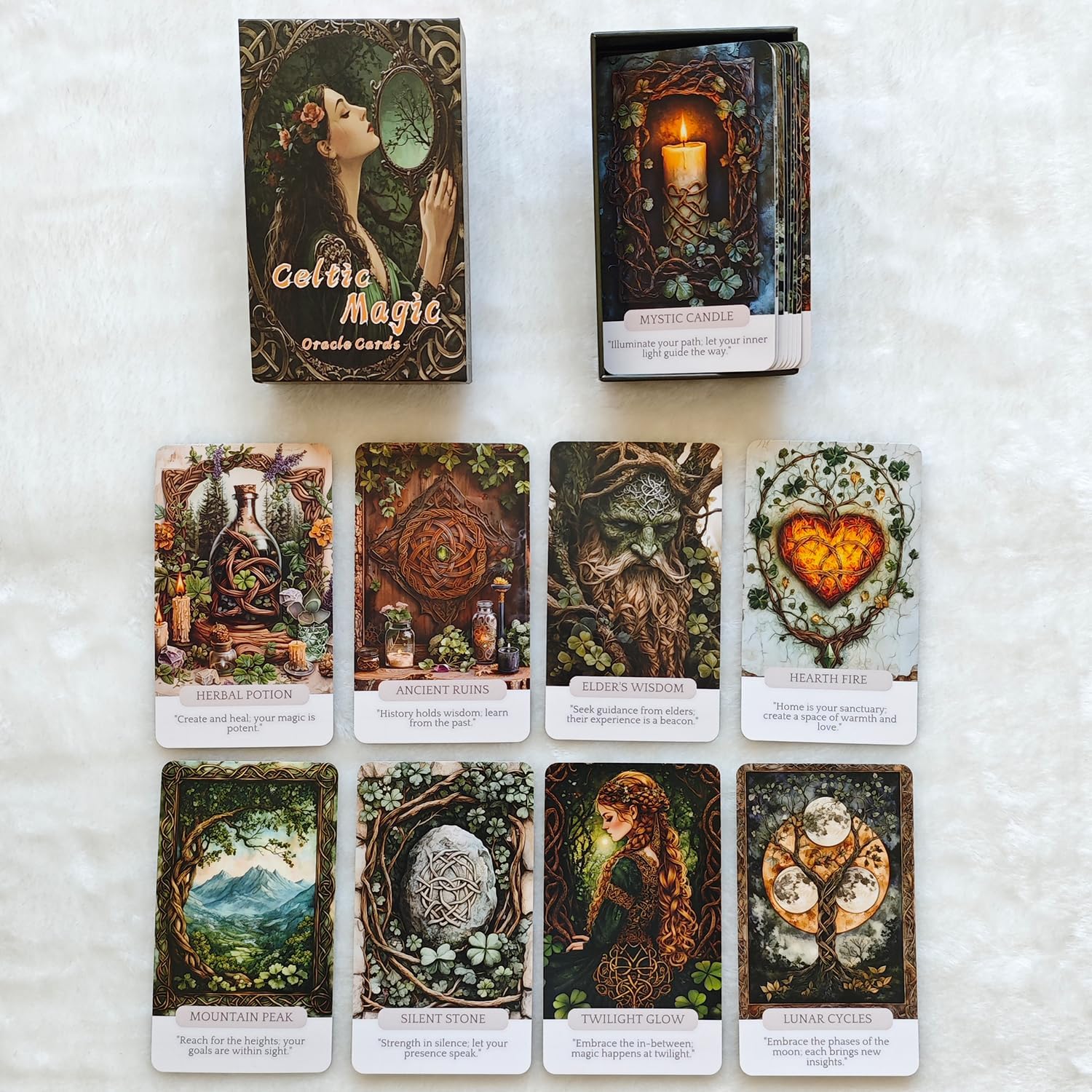 凯尔特魔-法神谕英文卡牌游戏