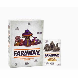 Faraway Card Game遥远之地英文桌面游戏探险轻策卡牌聚会桌游