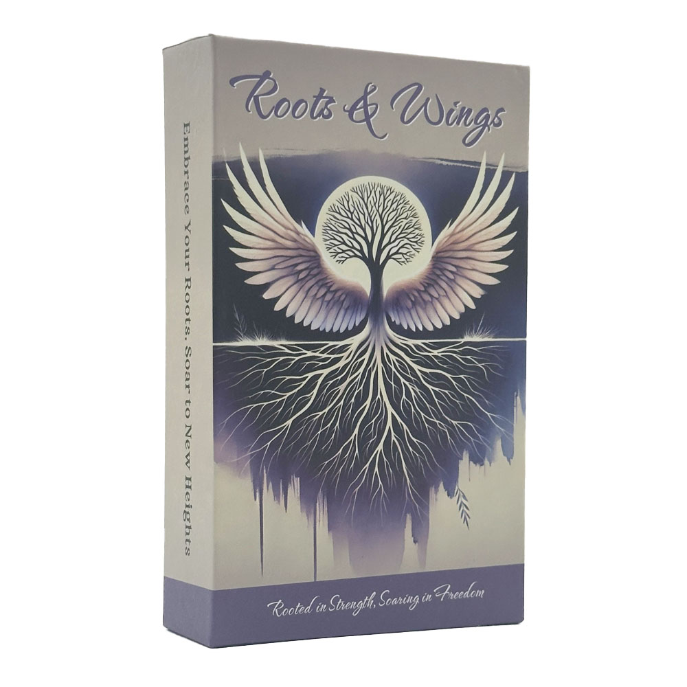 12X7cm 根与翼神谕卡Root Wings Oracle Cards英文字卡卡牌游戏