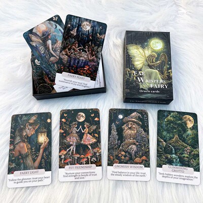 仙子神谕卡英文天地盖卡牌游戏