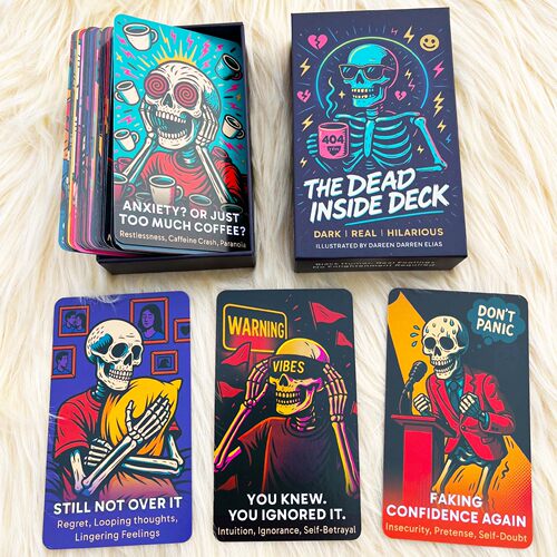 TheDeadInsideDeck讥讽骷髅卡