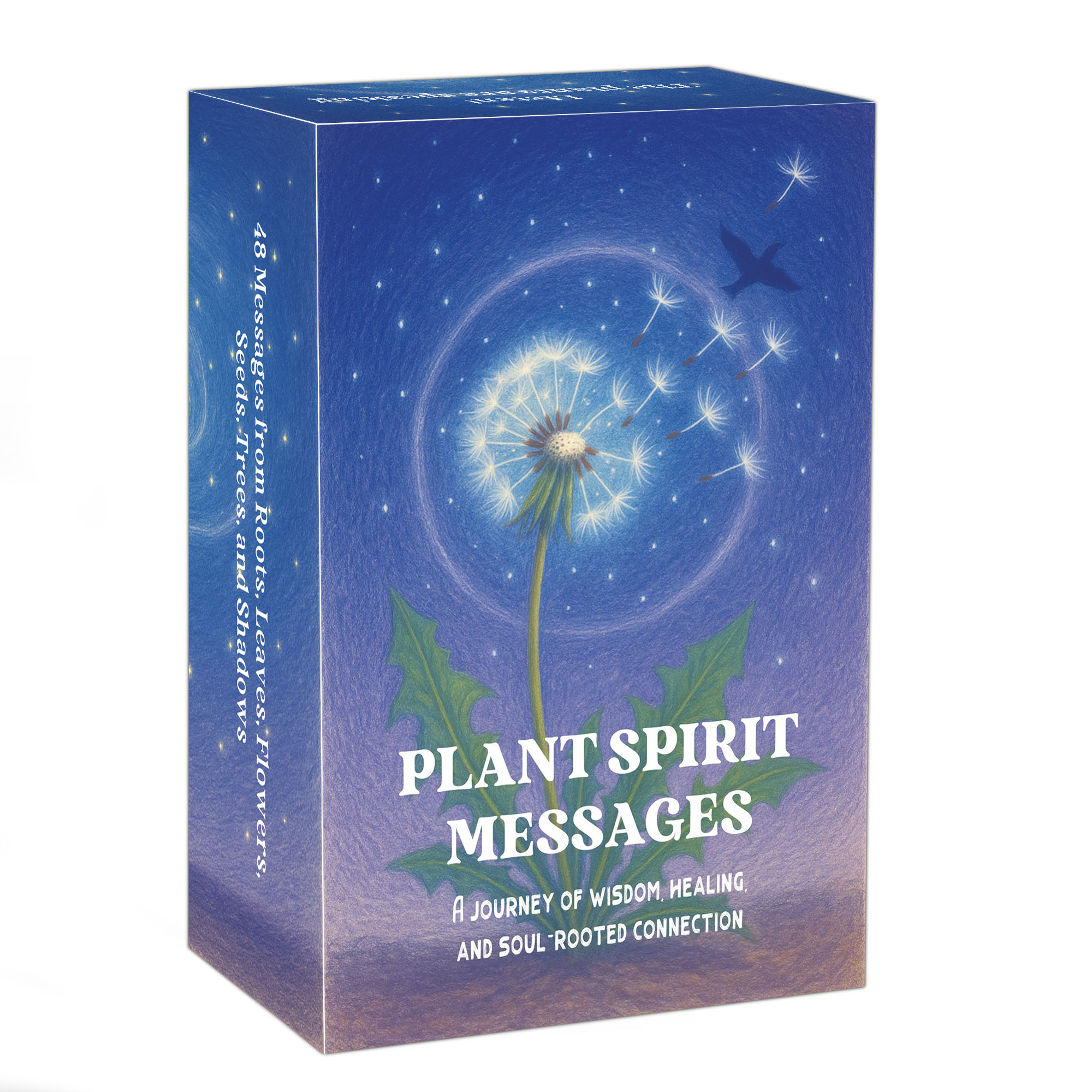 12X8cm 蒲公英神谕卡Plant Spirit Message英文卡牌游戏天地盖