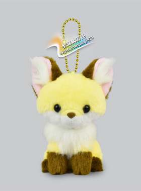 日本新款正版Amuse小号 狐狸挂件那可爱毛绒动物挂件迷你挂件礼物