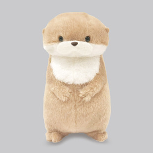 新款人气宝贝 日本 正版amuse 可爱小水獭毛绒玩偶挂件公仔礼物