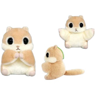 日本新款 小飞鼠毛绒动物挂件仿真玩偶迷你挂件礼物玩具 Amuse可爱