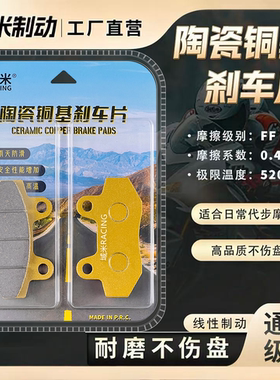 宗申阿普利亚SRMax250 19-24款 踏板摩托车 前后刹车片碟刹皮配件