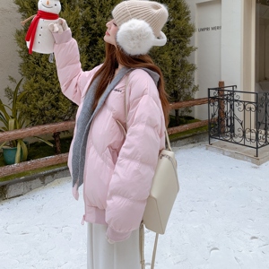 现货 冬装新款针织帽棒球服羽绒外套 202-5615-P285-K398图片