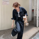 现货秋装新款老钱风韩版牛仔套装两件套202-2598-P185-K288，女装套装/套裙，浙宝202