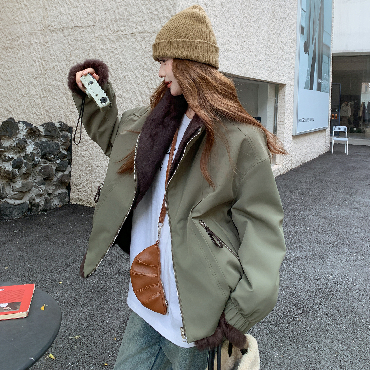 现货冬装新款真兔毛皮毛一体两面穿外套202-5606-P385-K518,女装皮草,浙宝202 现货冬装新款真兔毛皮毛一体两面穿外套202-5606-P385-K518,女装皮草,浙宝202