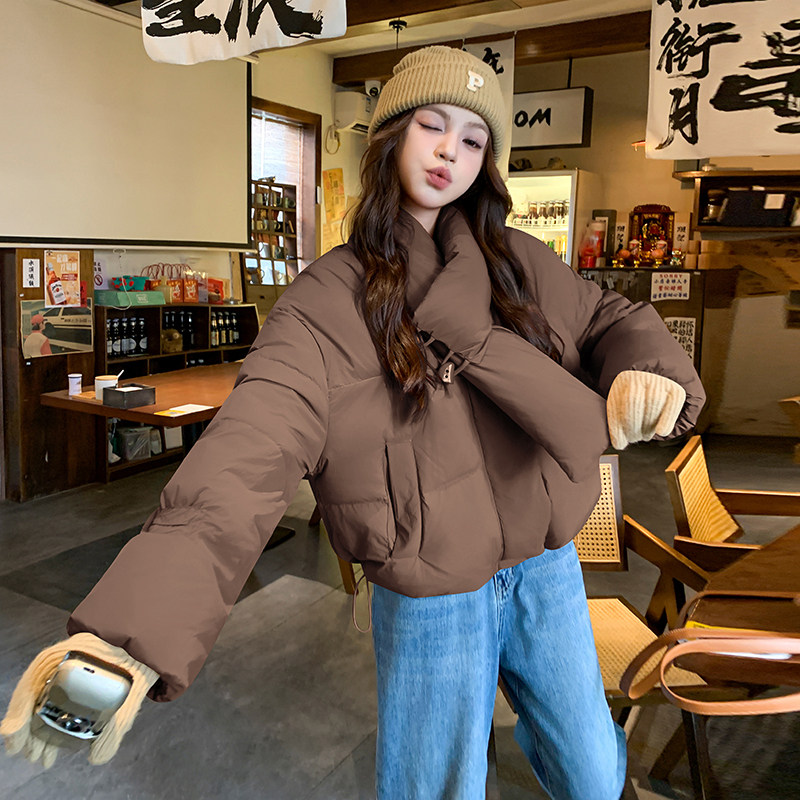 现货2026新款冬装6个颜色围脖羽绒服202A-2454-P225-K338，女装羽绒服，浙宝202