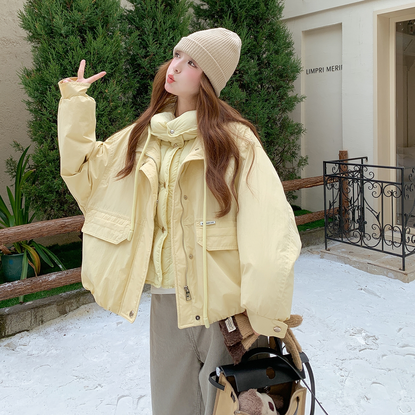 现货冬装新款两穿两件套羽绒服外套202-5619-P335-K469-90绒,女装羽绒服,浙宝202 现货冬装新款两穿两件套羽绒服外套202-5619-P335-K469-90绒,女装羽绒服,浙宝202